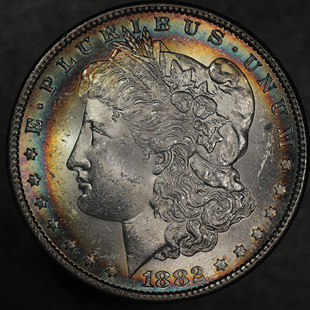 1882 Morgan Silver Dollar